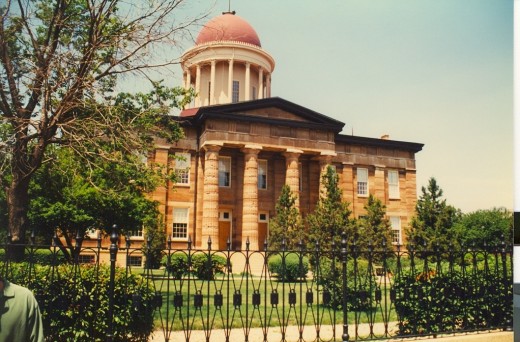 Old Capitol, Springfield, Illinois. 