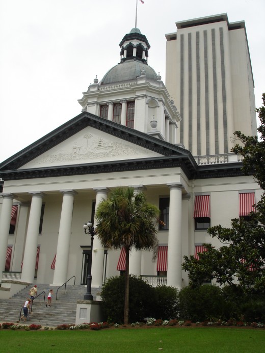 Old Capitol, Tallahassee, Florida. 