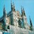 Photo of some of the Gothic spires on the Duomo Cathedral. Photo of some of the Gothic spires on the Duomo Cathedral.