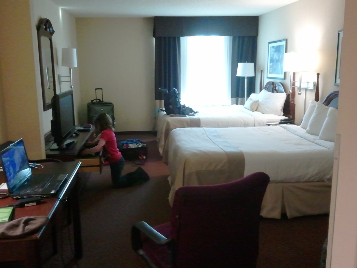 Our hotel in Allentown.