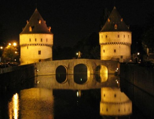The Broeltorens in Courtrai