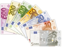 mixed euro notes
