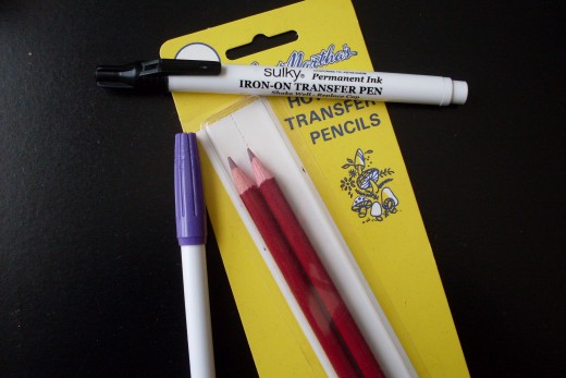 Favorite transfer pens and pencils.