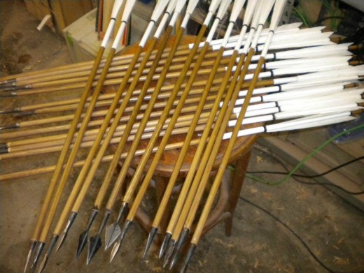 Fletching Traditional Arrows | hubpages