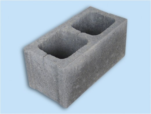 hollowed conctrete block