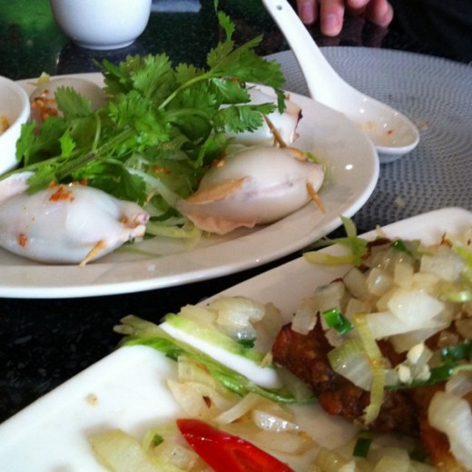 Vietnamese Stuffed Squid (Muc Nhoi Thit)
