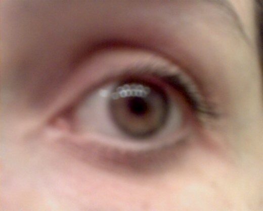 Now I have eyelashes!  Yay!  Now, if I could only get a decent camera...