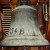 One of the many bells in the church tower One of the many bells in the church tower