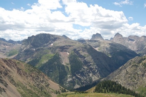 Highland Mary Lakes Trail, near Silverton, CO
