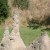 Huge ant mounds dot the landscape of Harambe Wildlife Reserve Huge ant mounds dot the landscape of Harambe Wildlife Reserve