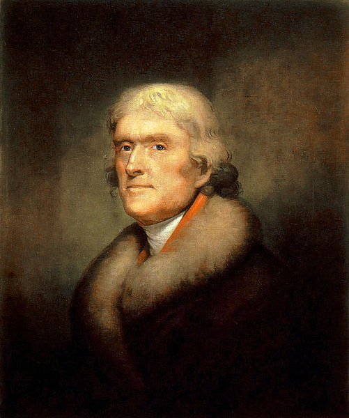 Thomas Jefferson, principal author of the Declaration of Independence