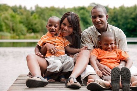 Photo of family