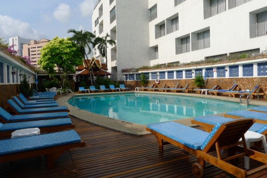 Nice pool to relax in.
