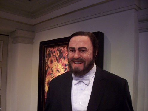 Luciano Pavaroti - Wax Figure