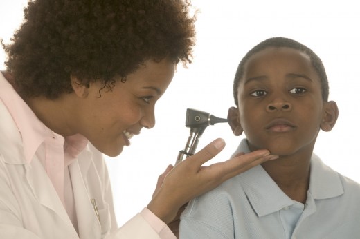 Check your child's hearing. It might not even be detected when it enters school. 