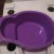 This part comes out for easy cleaning. The electrodes in the bowl make the potty sing when wetness (I know, gross) touches them. This part comes out for easy cleaning. The electrodes in the bowl make the potty sing when wetness (I know, gross) touches them.