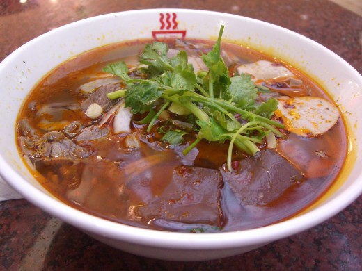 Bun Bo Hue (Vietnamese Hue Spicy Beef Noodle Soup)
