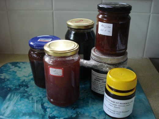 Homemade Jams and Jellies