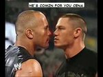 John Cena and The Rock on Raw