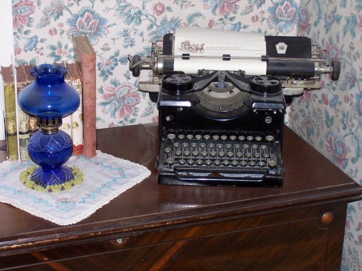 A corner of our historic home, can you see any escaped pets?