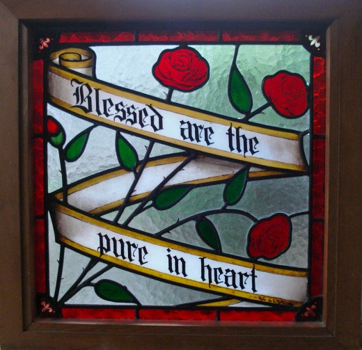 Window by Rolf de la Motte 1983 A beautiful gift to his Uncle Andrew
