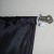 So I searched for something that was not rigid so that I could easily lift it up and retrieve my stuff in there. Window curtain became my first choice. And black fabric should go with the black TV. So I searched for something that was not rigid so that I could easily lift it up and retrieve my stuff in there. Window curtain became my first choice. And black fabric should go with the black TV.