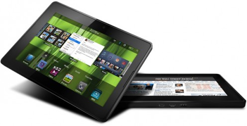 The BlackBerry PlayBook offers 16 GB of storage space and an HDMI output.