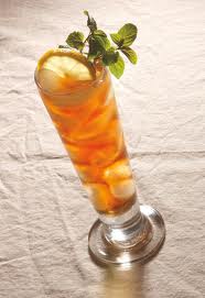 This drink looks innocent but can be "silent but deadly".  Some people choose to let the ice cubes melt before proceeding.