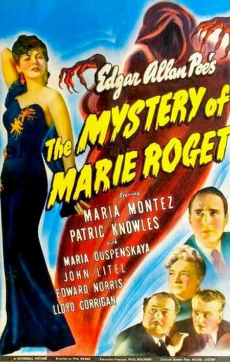 The Mystery of Marie Roget (1942) poster