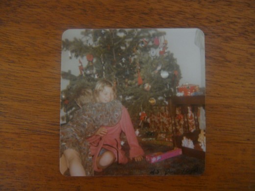 Barbie in box beneath the Christmas tree