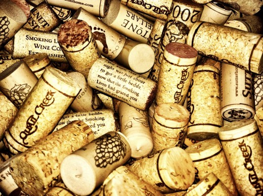 Wine corks for crafts