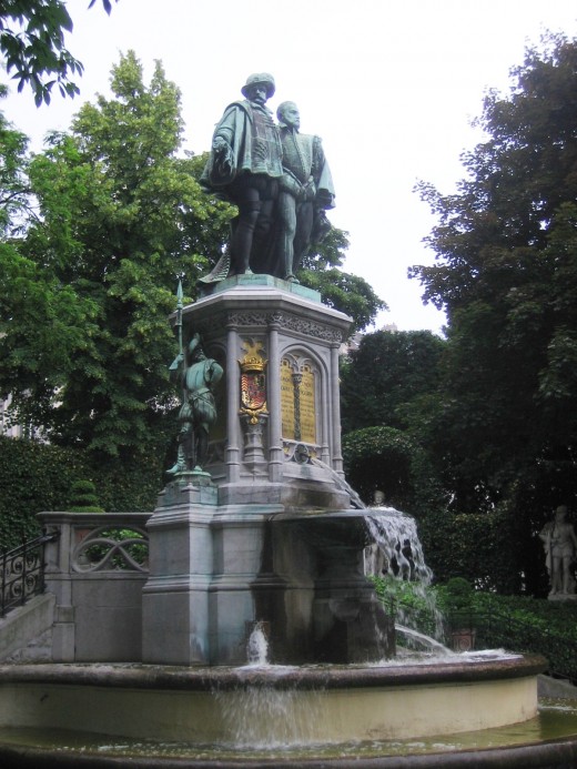 Statue of Counts Egmont and Horn, Brussels Statue of Counts Egmont and Horn, Brussels