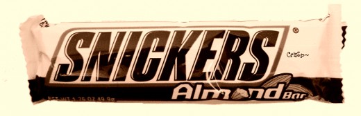 My favorite Snicker bar chocolate-nothing beats it!