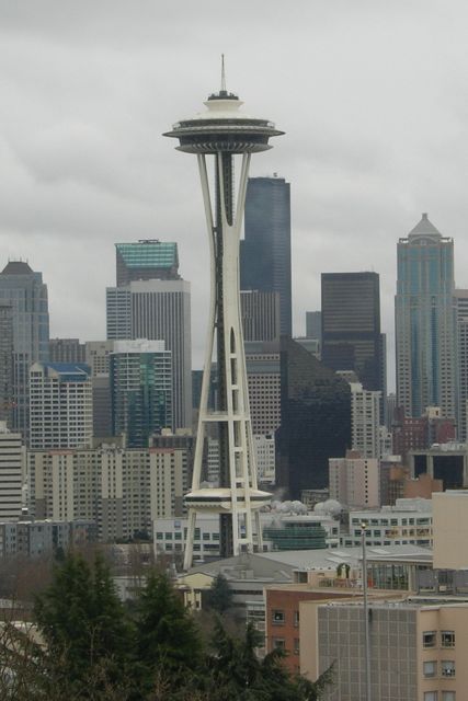 The Space Needle in Seattle Center