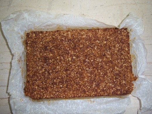 9. The flapjacks are a golden brown when cooked....