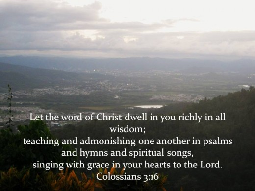 Colossians 3:16