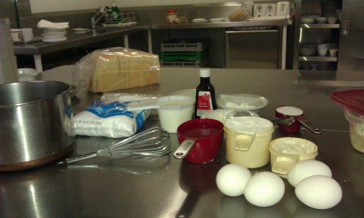I have all my ingrediants ready to go.