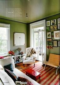 No need to be pristine, either - just focus on clear surfaces. Clear surfaces are calm.