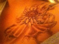 Lily Pad Flower Tattoos