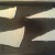 Dough triangles ready for sandwich filling Dough triangles ready for sandwich filling