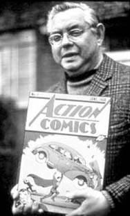 JOE SHUSTER, CO-CREATOR OF SUPERMAN.