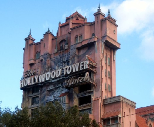The Twilight Zone Tower of Terror is at Disney's California Adventure park, and at The Disney Hollywood Studios park in Florida.