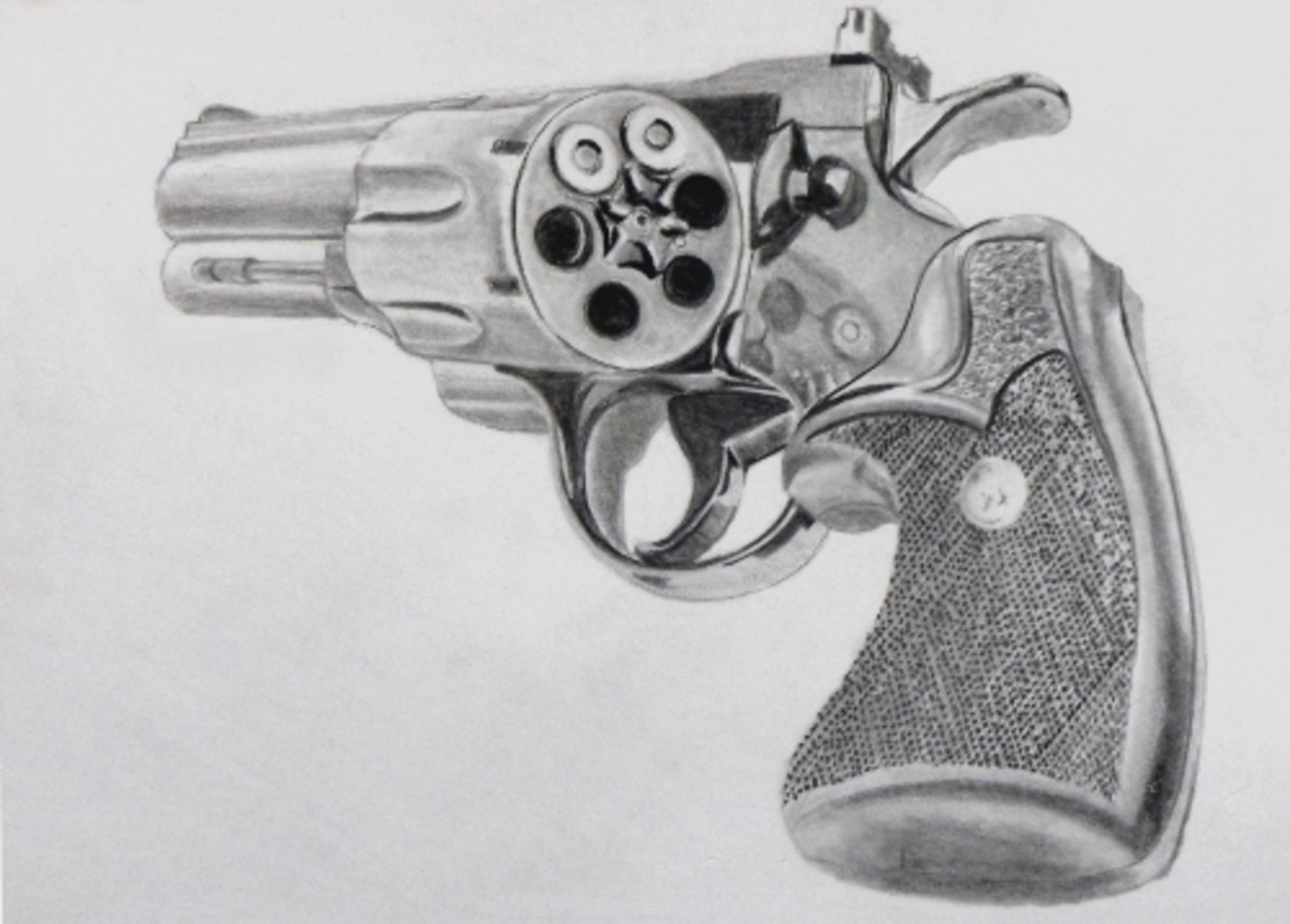How to Draw a Gun—Full Tutorial | FeltMagnet