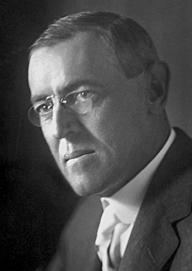 New Jersey Governor Woodrow Wilson
