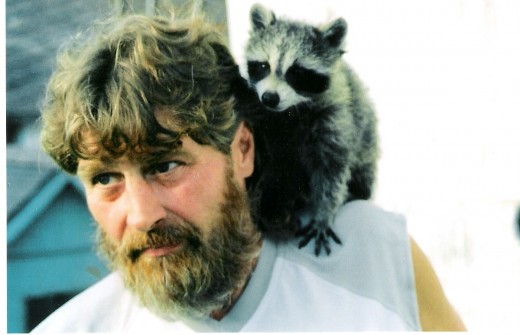 Raz's favorite position was to ride on your shoulder.