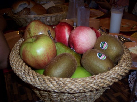 Bring healthy snacks.  Fruits are great options.