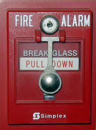Fire alarm levers are tempting for children.