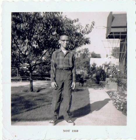 The author, sadly clueless about life at twelve.