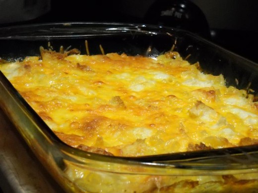 cook til golden brown on top.