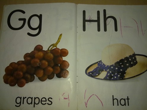 G is for grapes